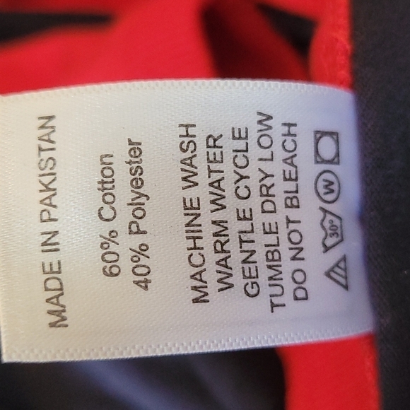 iLtex T-shirt Red White and Blue Stars Size Large - Picture 7 of 7